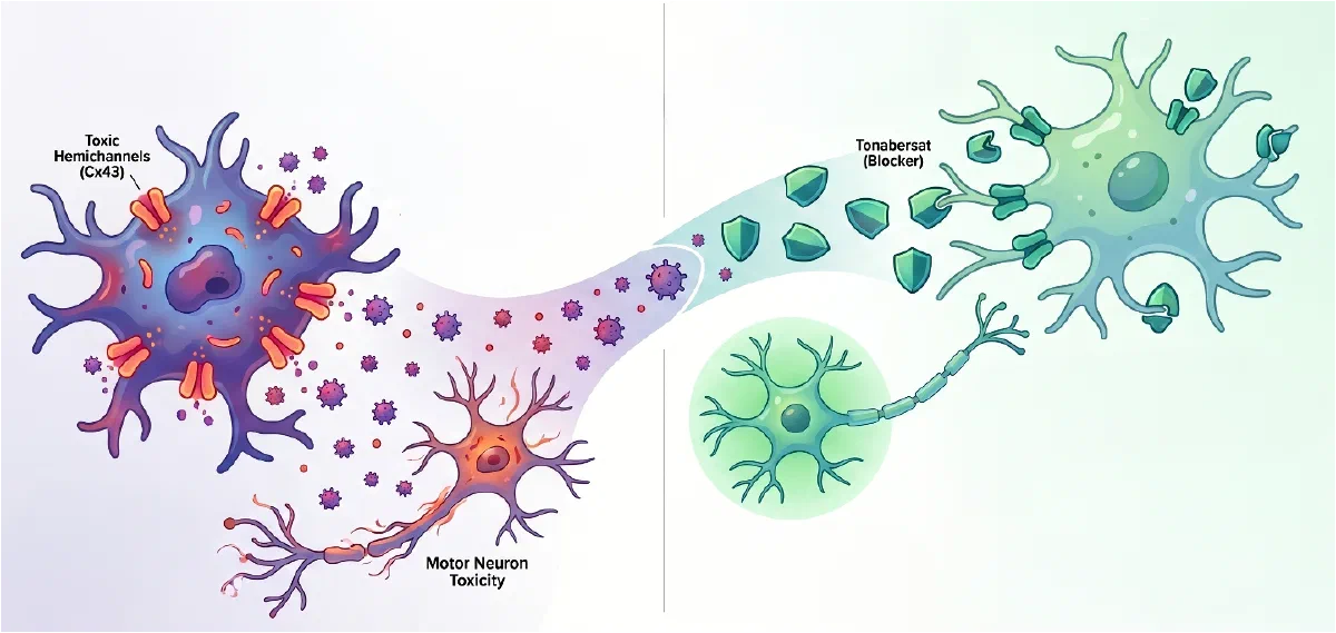 Publication preview for Connexin 43 hemichannels mediate spatial and temporal disease spread in ALS